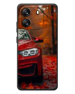 Чехол для Blackview Oscal Flat 1C с картинкой «Осенняя BMW M4»