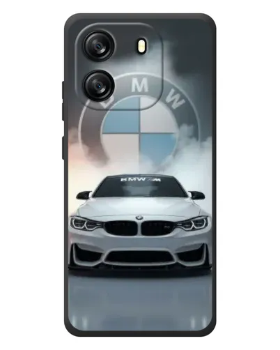 Чехол для Blackview Oscal Flat 1C с картинкой «BMW в белом дыму» Чехол для Blackview Oscal Flat 1C с картинкой «BMW в белом дыму»