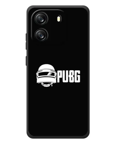 Чехол для Blackview Oscal Flat 1C с картинкой «PUBG — классический лого»