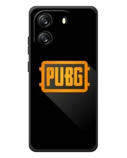 Чехол для Blackview Oscal Flat 1C с картинкой «PUBG — рамка лого»