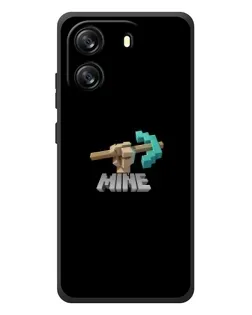 Чехол для Blackview Oscal Flat 1C с картинкой «Алмазная кирка»