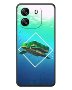 Чехол для Blackview Oscal Flat 1C с картинкой «Черепаха Minecraft» Чехол для Blackview Oscal Flat 1C с картинкой «Черепаха Minecraft»