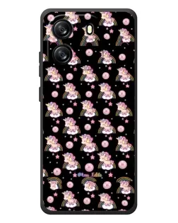 Чехол для Blackview Oscal Flat 1C с картинкой «Magic Unicorn паттерн»