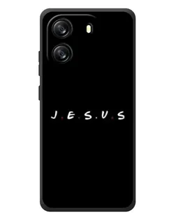 Чехол для Blackview Oscal Flat 1C с картинкой «Точки веры J.E.S.U.S.»