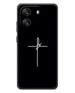 Чехол для Blackview Oscal Flat 1C с картинкой «Тонкий крест» Чехол для Blackview Oscal Flat 1C с картинкой «Тонкий крест»