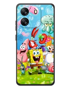 Чехол для Blackview Oscal Flat 1C с картинкой «Губка Боб и друзья» Чехол для Blackview Oscal Flat 1C с картинкой «Губка Боб и друзья»