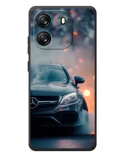 Чехол для Blackview Oscal Flat 1C с картинкой «Mercedes — ночной город» Чехол для Blackview Oscal Flat 1C с картинкой «Mercedes — ночной город»