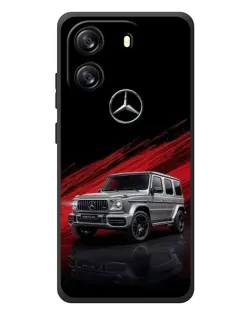 Чехол для Blackview Oscal Flat 1C с картинкой «Mercedes G-Class красный»