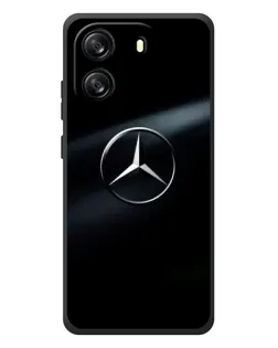 Чехол для Blackview Oscal Flat 1C с картинкой «Mercedes на металле»