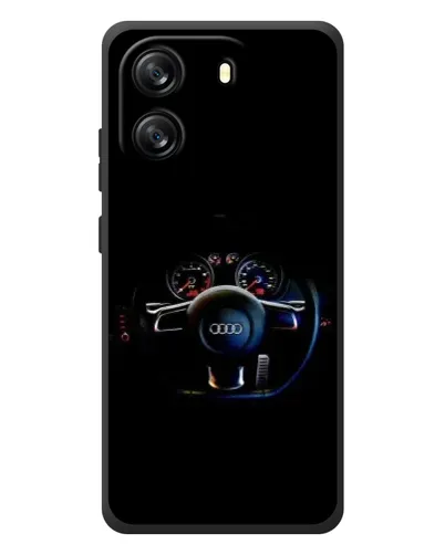 Чехол для Blackview Oscal Flat 1C с картинкой «Салон Audi — руль» Чехол для Blackview Oscal Flat 1C с картинкой «Салон Audi — руль»