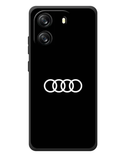 Чехол для Blackview Oscal Flat 1C с картинкой «Audi White Logo» Чехол для Blackview Oscal Flat 1C с картинкой «Audi White Logo»