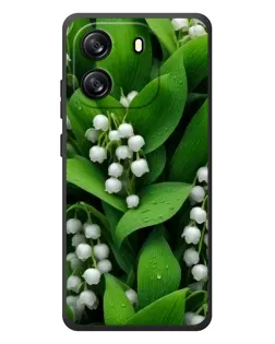 Чохол для Blackview Oscal Flat 1C з картинкою «Конвалії в зелені»