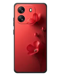 Чохол для Blackview Oscal Flat 1C з картинкою «Макові суцвіття»