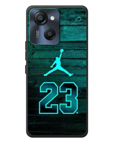 Чехол для Blackview Oscal Modern 8 с картинкой «Jordan Cyan 23»