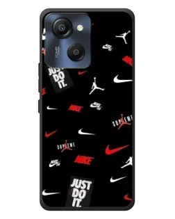 Чехол для Blackview Oscal Modern 8 с картинкой «Nike Mix Pattern»