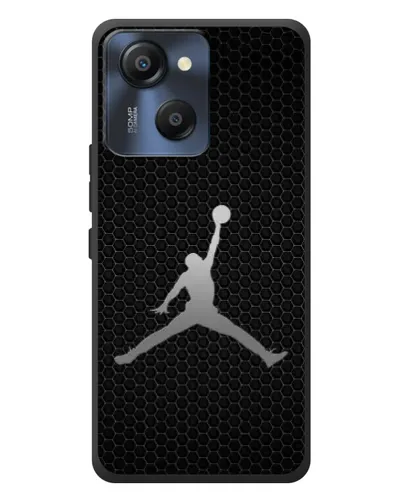 Чехол для Blackview Oscal Modern 8 с картинкой «Jordan Dark Carbon»