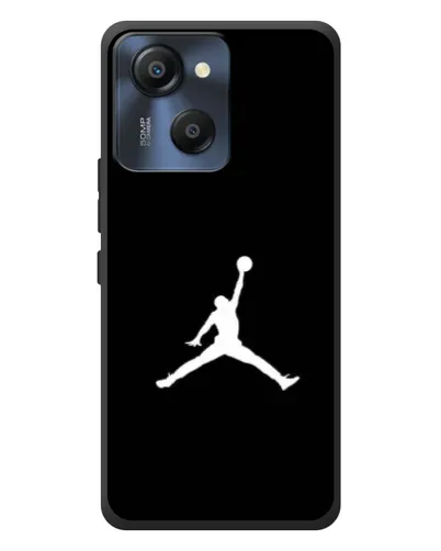 Чехол для Blackview Oscal Modern 8 с картинкой «Jordan Silhouette»