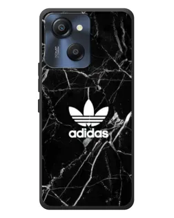 Чехол для Blackview Oscal Modern 8 с картинкой «Белый мрамор Adidas»