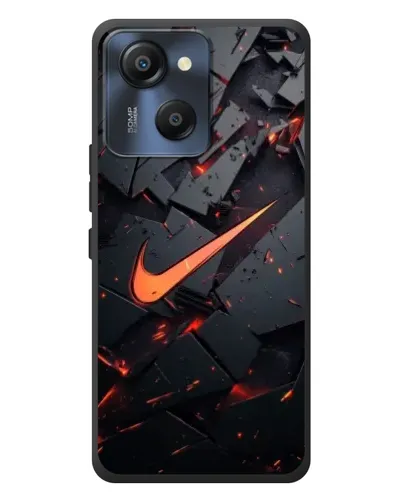 Чехол для Blackview Oscal Modern 8 с картинкой «Nike — эффект разломов» Чехол для Blackview Oscal Modern 8 с картинкой «Nike — эффект разломов»