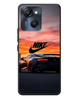 Чехол для Blackview Oscal Modern 8 с картинкой «Nike и суперкар»
