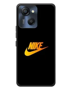 Чехол для Blackview Oscal Modern 8 с картинкой «Золотой логотип Nike»