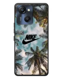 Чехол для Blackview Oscal Modern 8 с картинкой «Тропический принт Nike»