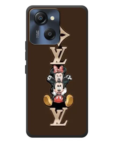 Чехол для Blackview Oscal Modern 8 с картинкой «LV и Микки Маус»
