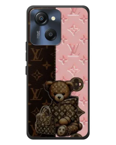 Чехол для Blackview Oscal Modern 8 с картинкой «Мишка в стиле LV»