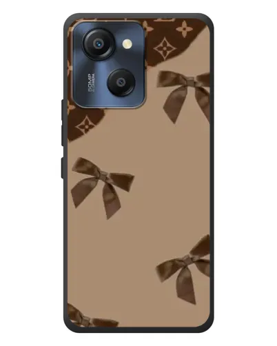 Чехол для Blackview Oscal Modern 8 с картинкой «LV — кофейный атлас»