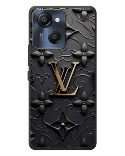 Чехол для Blackview Oscal Modern 8 с картинкой «Кожаная текстура LV»