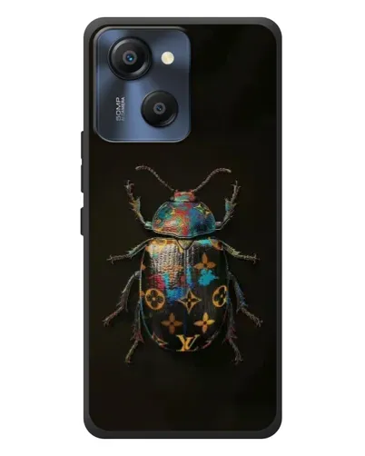 Чехол для Blackview Oscal Modern 8 с картинкой «LV — мраморный принт»