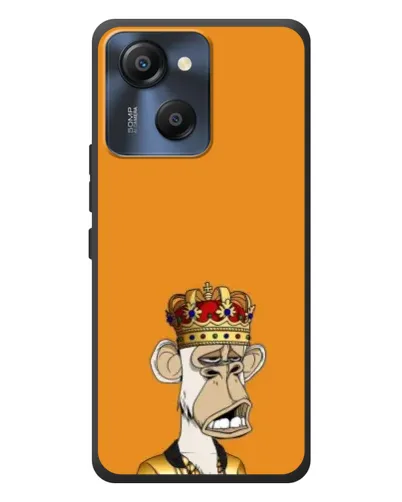 Чехол для Blackview Oscal Modern 8 с картинкой «Золотая обезьяна Bored Ape»