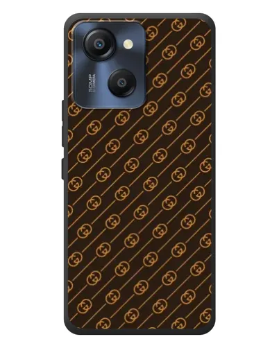 Чехол для Blackview Oscal Modern 8 с картинкой «Gucci — золотые диагонали» Чехол для Blackview Oscal Modern 8 с картинкой «Gucci — золотые диагонали»