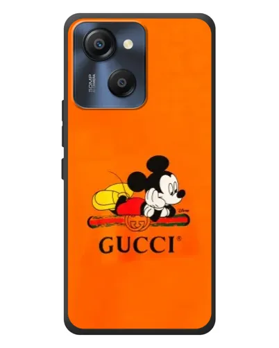 Чехол для Blackview Oscal Modern 8 с картинкой «Микки Маус Gucci — оранж» Чехол для Blackview Oscal Modern 8 с картинкой «Микки Маус Gucci — оранж»