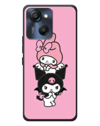 Чехол для Blackview Oscal Modern 8 с картинкой «My Melody и Kuromi» Чехол для Blackview Oscal Modern 8 с картинкой «My Melody и Kuromi»