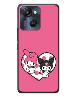 Чехол для Blackview Oscal Modern 8 с картинкой «Kuromi и My Melody»