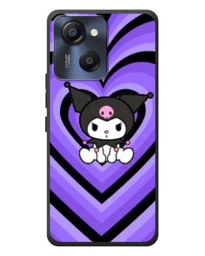 Чехол для Blackview Oscal Modern 8 с картинкой «Kuromi и фиолетовые сердца» Чехол для Blackview Oscal Modern 8 с картинкой «Kuromi и фиолетовые сердца»