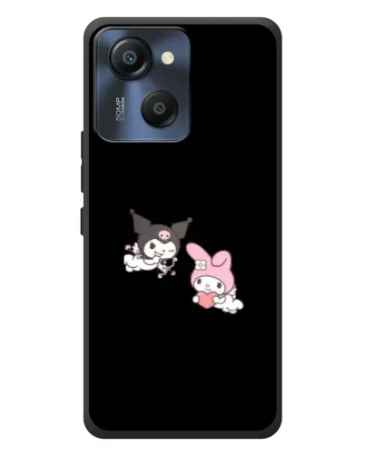 Чехол для Blackview Oscal Modern 8 с картинкой «My Melody и Kuromi» Чехол для Blackview Oscal Modern 8 с картинкой «My Melody и Kuromi»