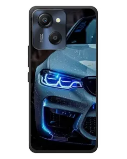 Чехол для Blackview Oscal Modern 8 с картинкой «Взгляд BMW с синими фарами»