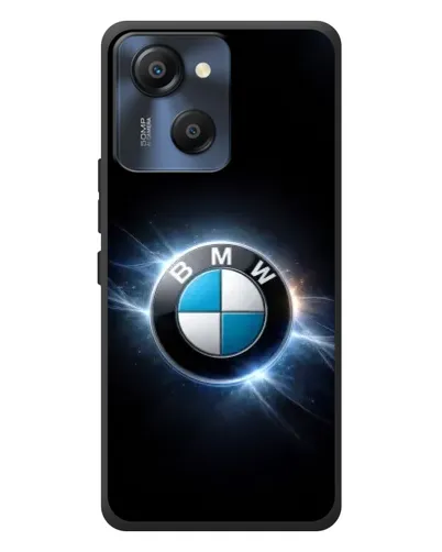 Чехол для Blackview Oscal Modern 8 с картинкой «BMW — неоновое сияние»