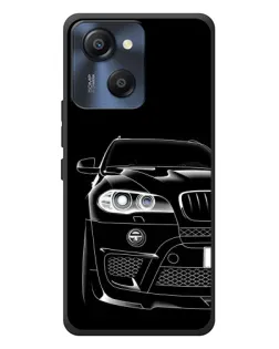 Чехол для Blackview Oscal Modern 8 с картинкой «Темный силуэт BMW»