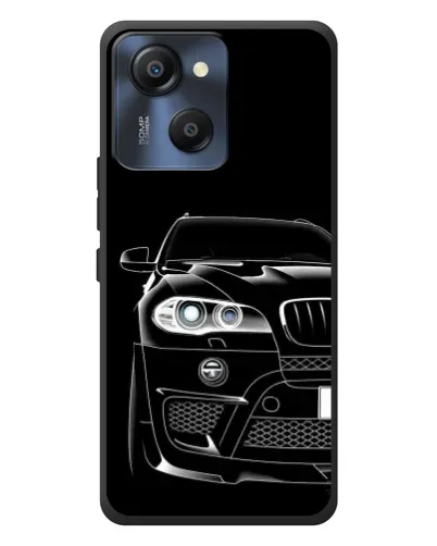 Чехол для Blackview Oscal Modern 8 с картинкой «Темный силуэт BMW»