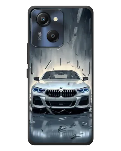 Чехол для Blackview Oscal Modern 8 с картинкой «BMW в свете фар»