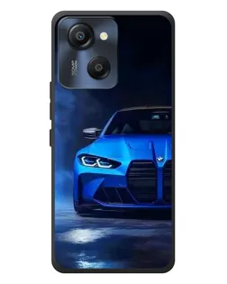 Чехол для Blackview Oscal Modern 8 с картинкой «Голубая BMW M4»