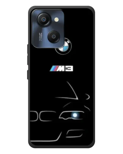Чехол для Blackview Oscal Modern 8 с картинкой «Минималистичный принт BMW M3»
