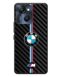 Чехол для Blackview Oscal Modern 8 с картинкой «Эмблема BMW и карбон»