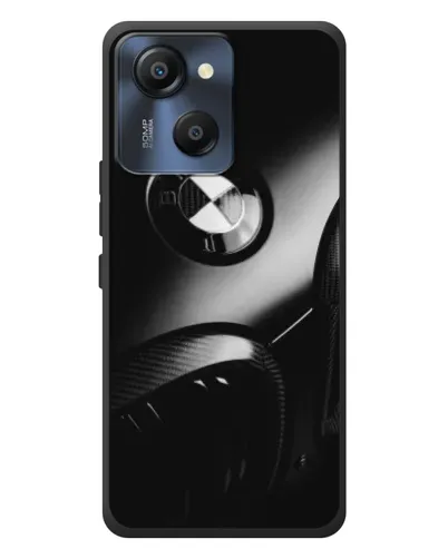 Чехол для Blackview Oscal Modern 8 с картинкой «Эмблема BMW — макро»