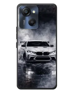 Чехол для Blackview Oscal Modern 8 с картинкой «BMW сквозь туман»