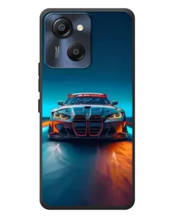 Чохол для Blackview Oscal Modern 8 з картинкою «BMW — вогні неону»