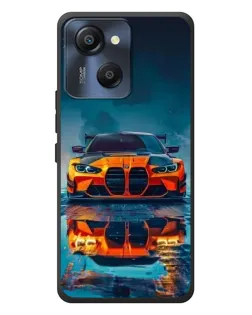 Чохол для Blackview Oscal Modern 8 з картинкою «BMW — золота емблема»